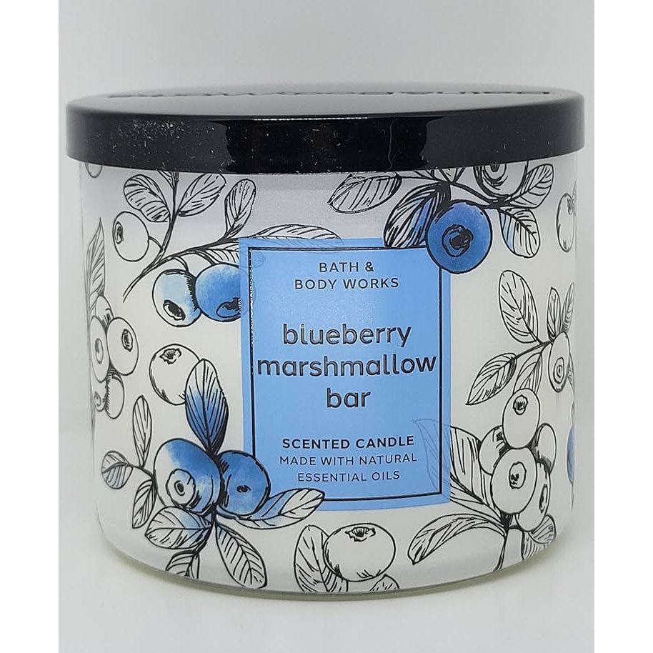 Bath And Body Works Blueberry Marshmallow Bar Candle