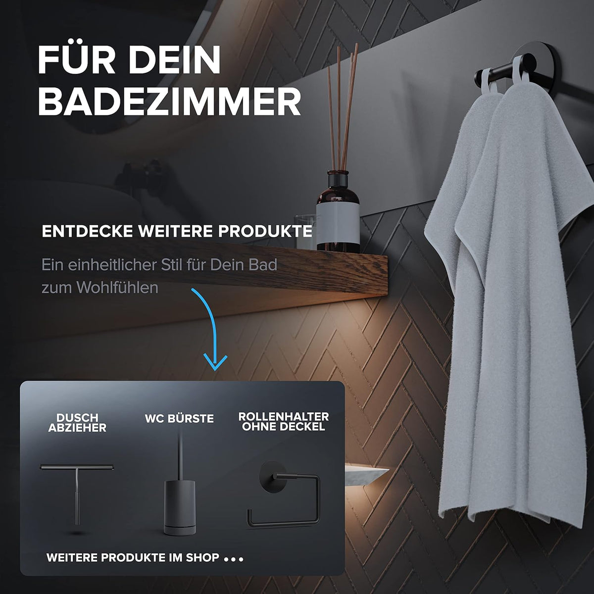 Double Towel Hook