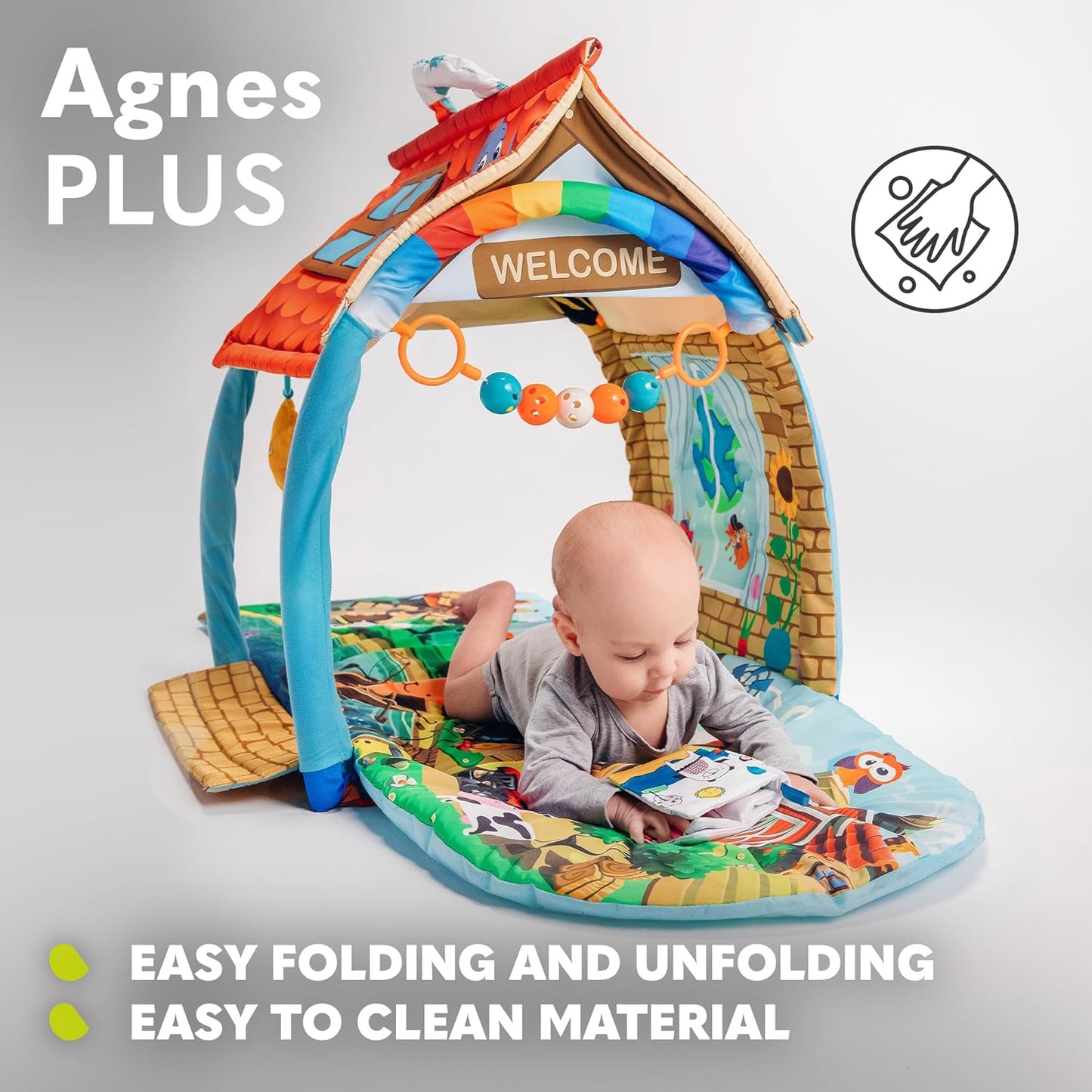 Agnes Plus Village Play Playmat