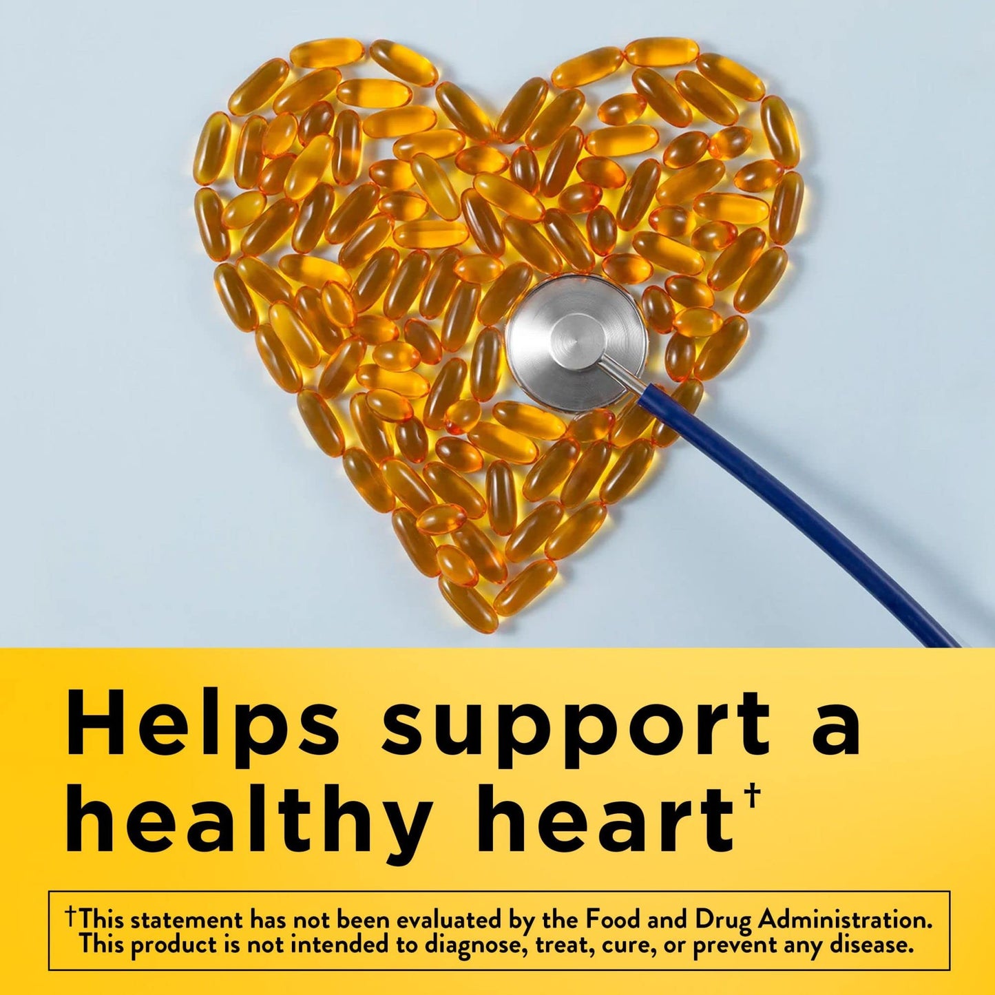 Nature Made Fish Oil Omega 3 Supplements, 1000mg Softgels, Omega 3 Fish Oil for Healthy Heart Support, 250 Softgels, 125 Day Supply - Medaid International