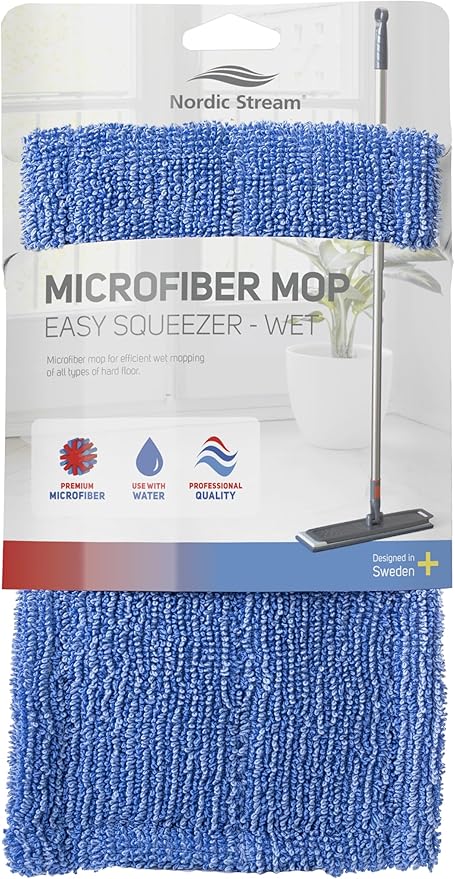 Nordic Stream Easy squeezer - refill microfiber mop