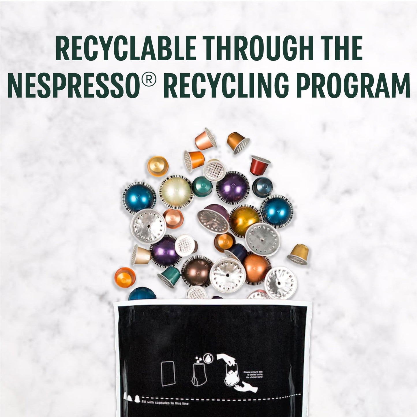 Starbucks by Nespresso Vertuo,Caramel Flavored Coffee, 32-count Coffee Pods, Brews 7.8 oz.