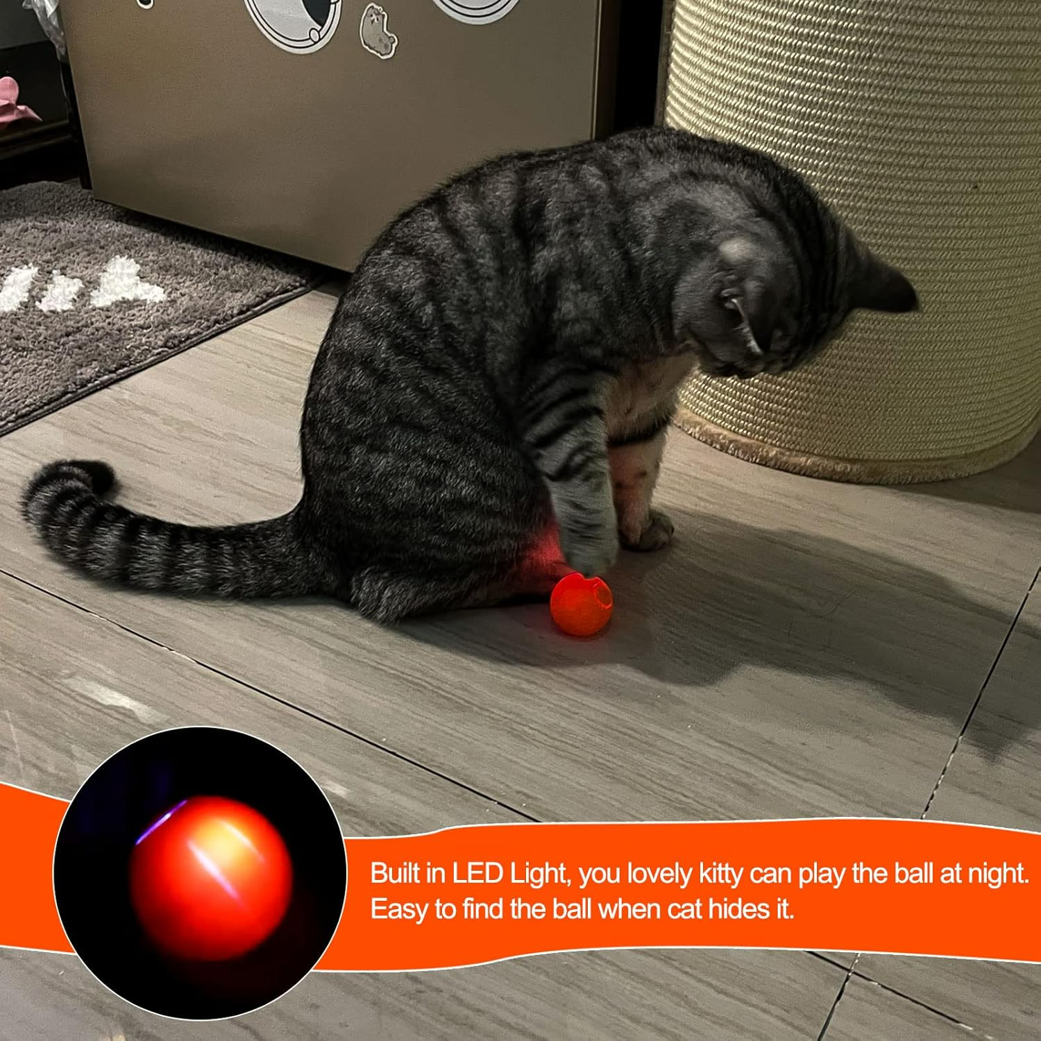 Small Bouncing Ball For Pets Gadget Play - Medaid International