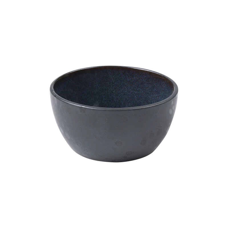 Bitz Living Stoneware Bowl 10cm Black/Dark Blue
