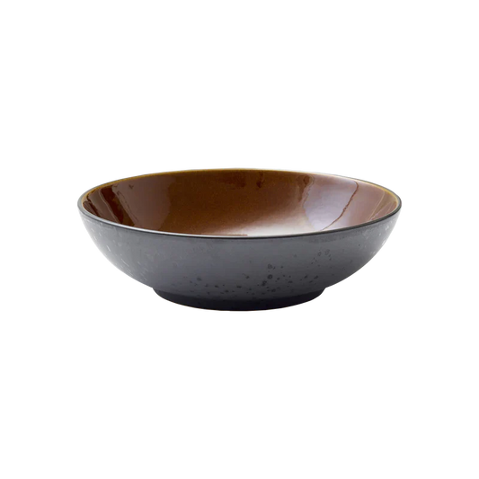 Bitz Living Salad Bowl 24cm Black Amber
