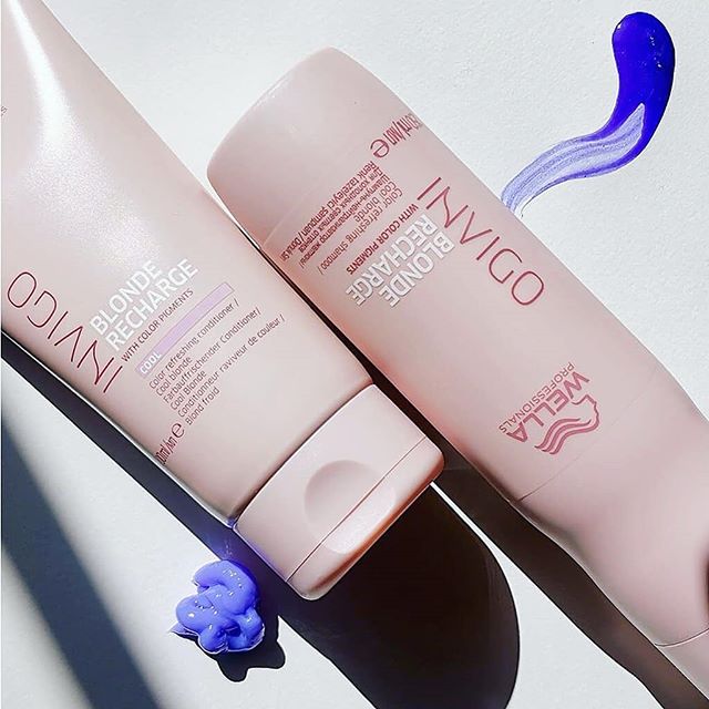 Wella Professionals Invigo Cool Blonde Recharge Color Refreshing Shampoo