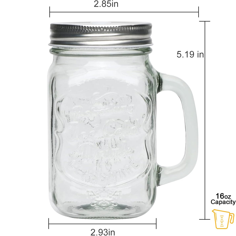 Danny Home 4-Pieces Mason Jar With Ice Bucket Set