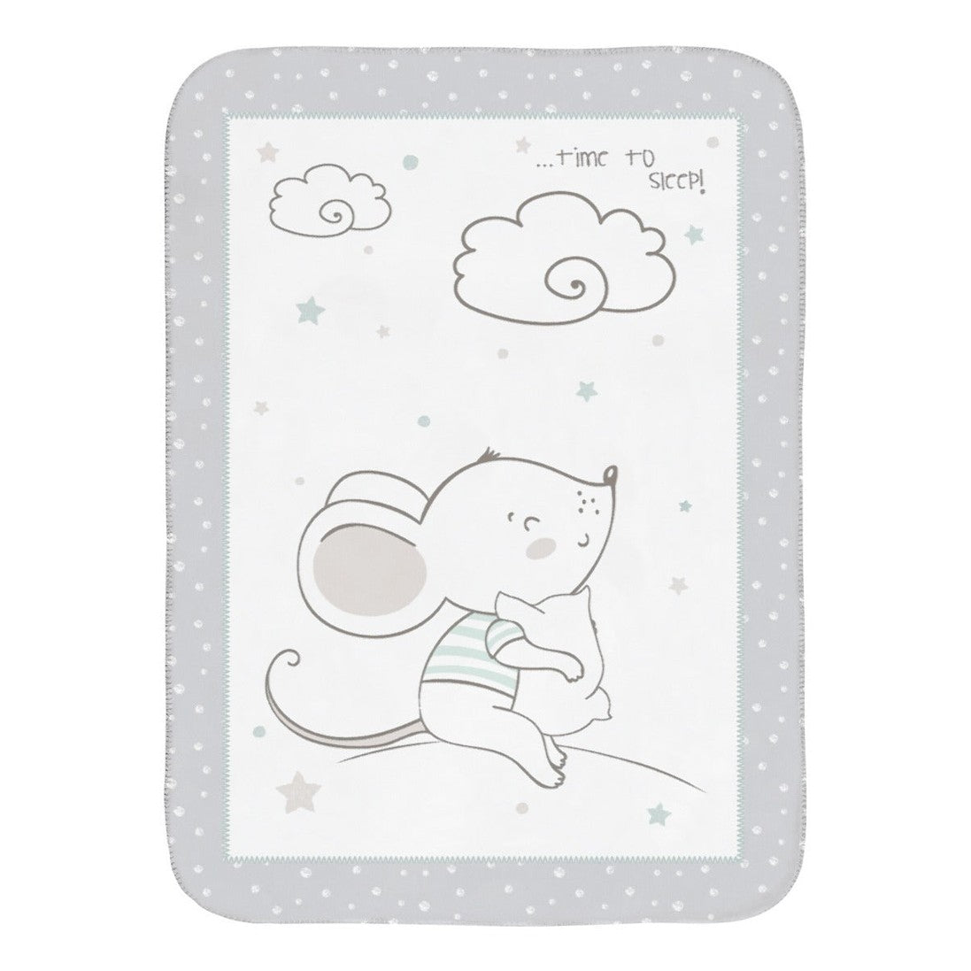 Super soft blanket 110x140 cm Joyful Mice