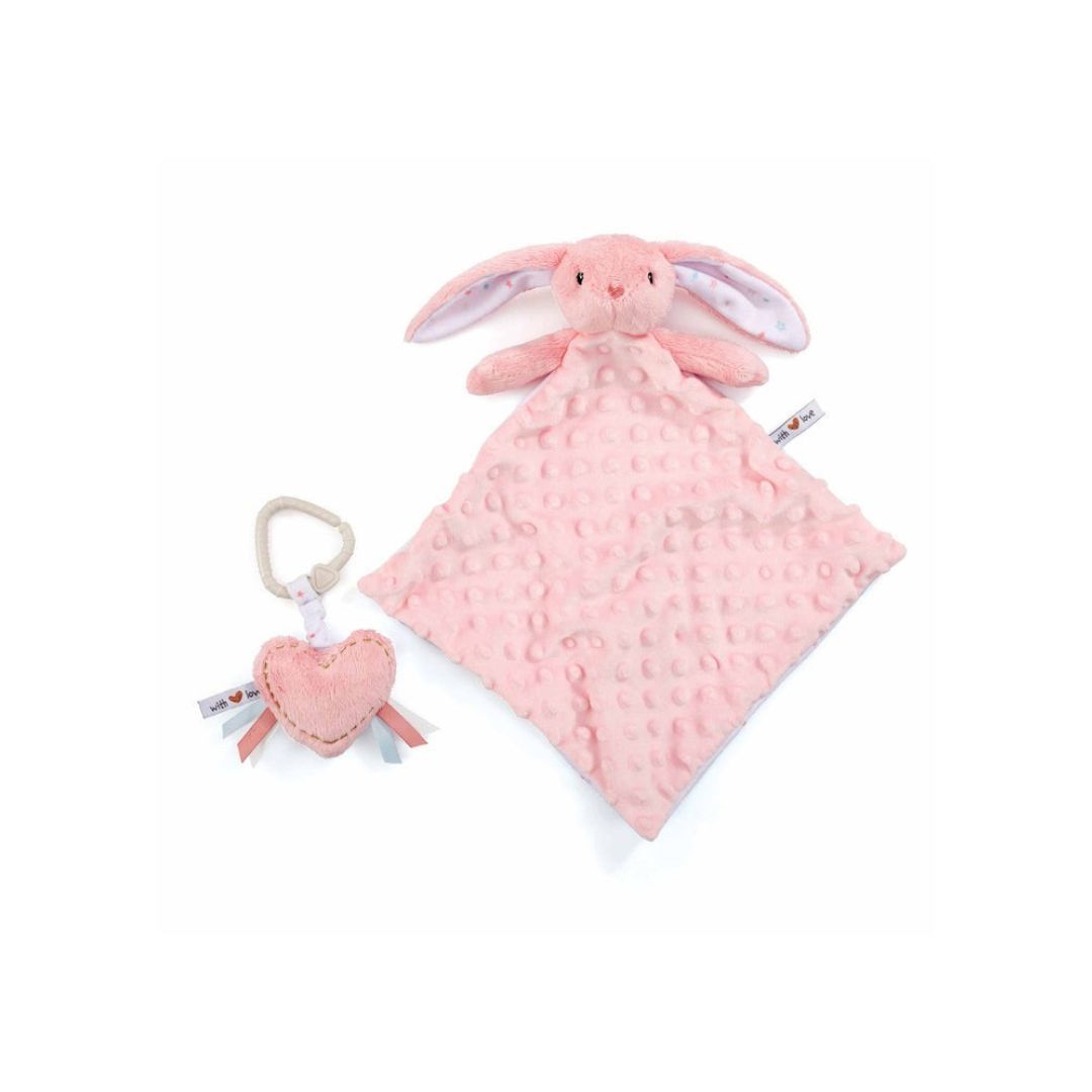 Pink Baby Bunny Sensory Gift Set