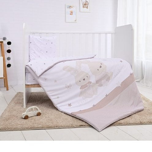 Honey Bunny Beige 3-piece bedding set