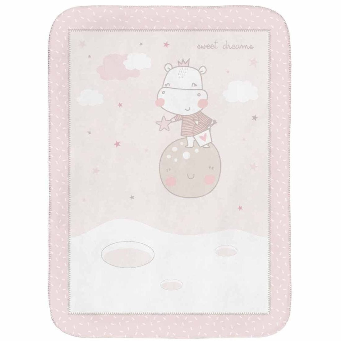 Hippo Dreams super soft Blanket 110 х 140 cm