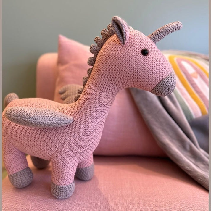 Magical Unicorn - Pink/Grey