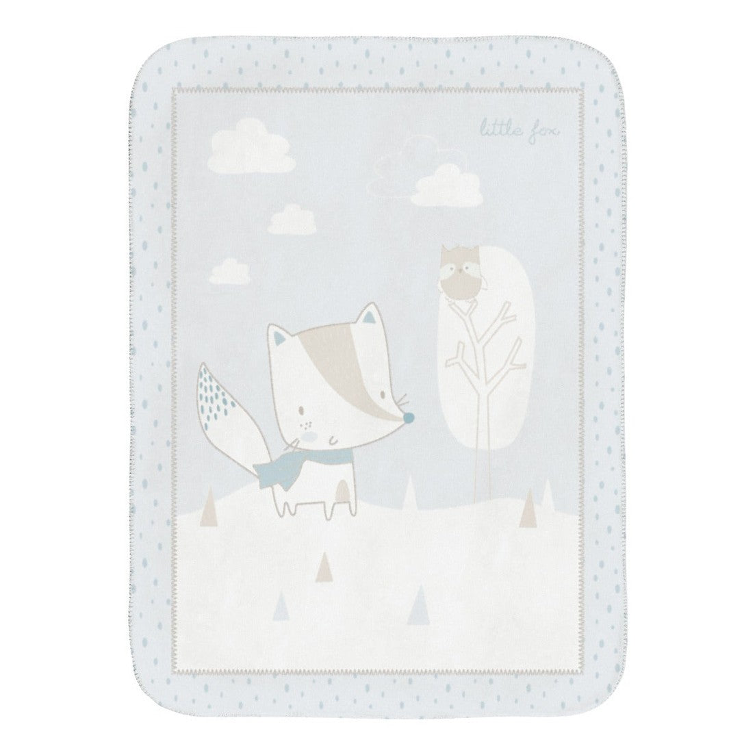 Super soft blanket 110/140 cm Little Fox