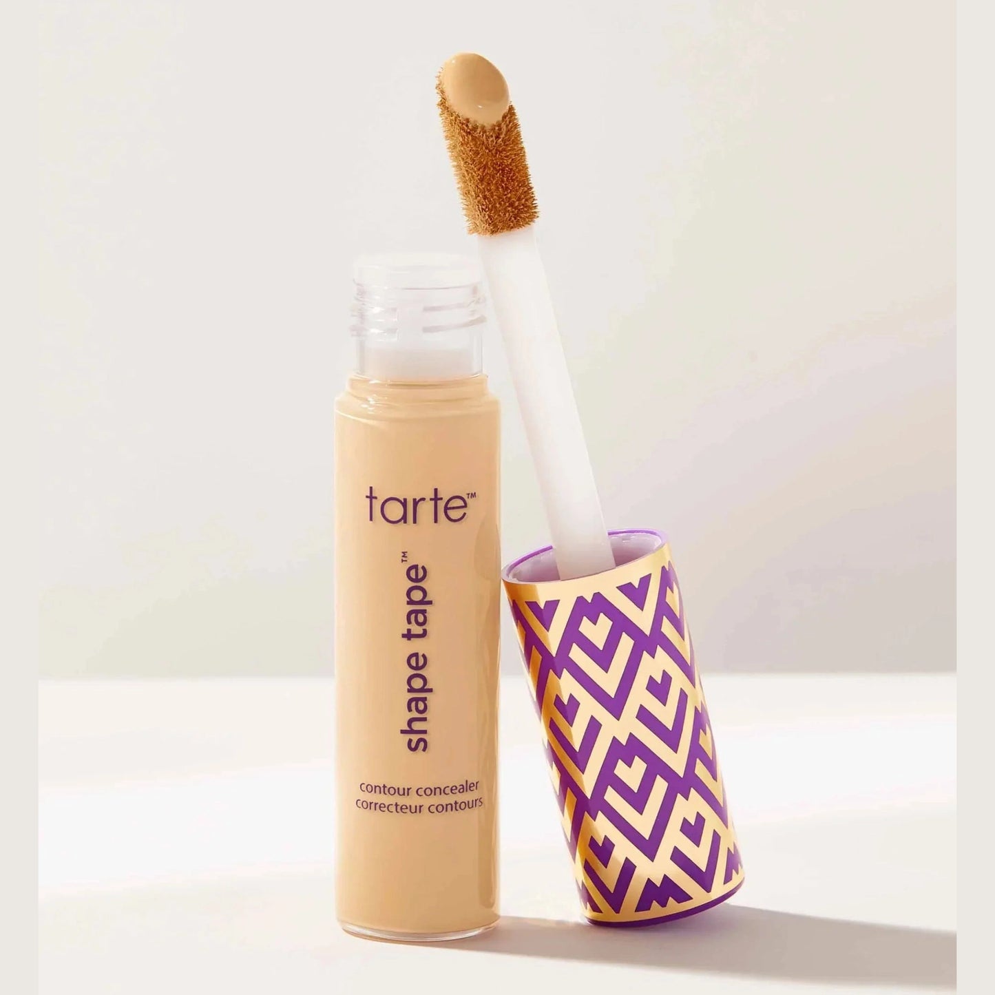 TARTE DOUBLE DUTY CONCEALER SHAPE TAPE 34S medium skin with warm, golden undertones