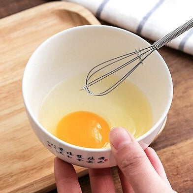 Mini SS Whisk 13 cm X3