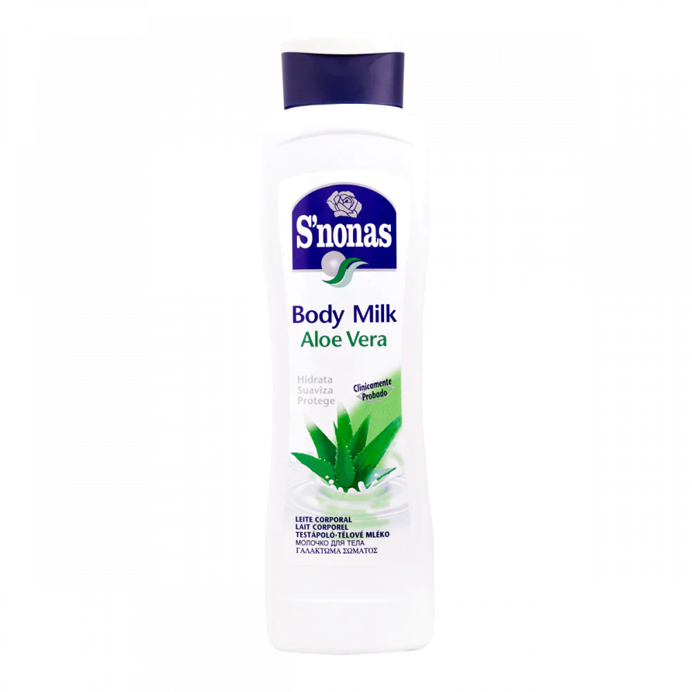 S'nonas body milk  - Aloe Vera 750ml - Medaid International