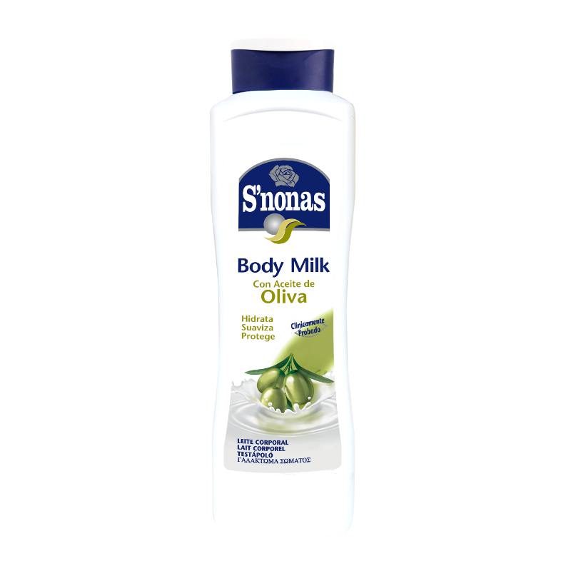 S'nonas body milk  - Olive 750ml - Medaid International