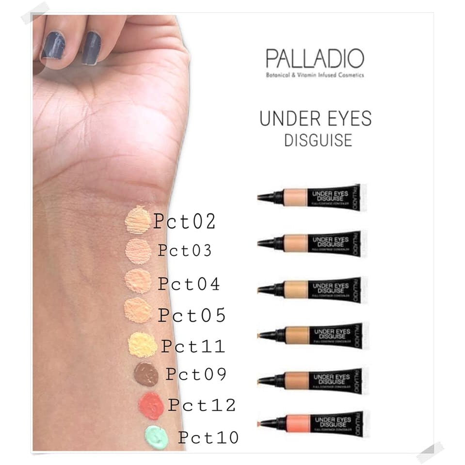 Palladio full coverage concealer with aloe & chamomille - Medaid International