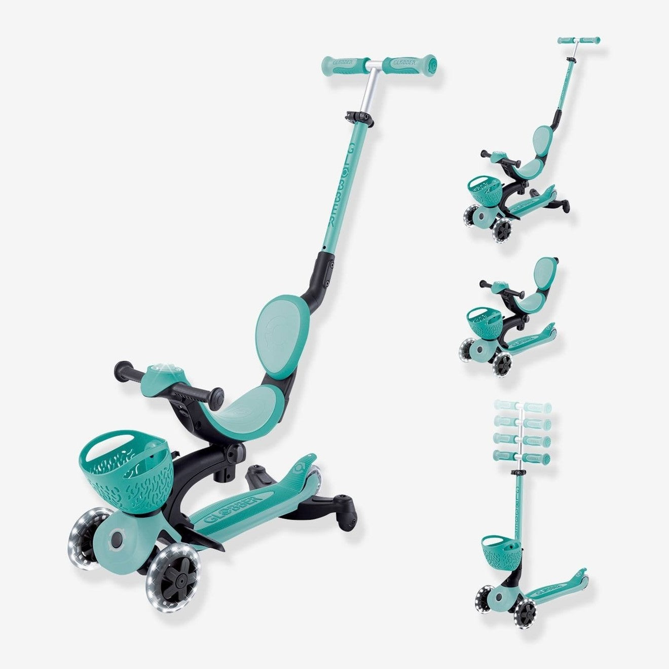 GO•UP Deluxe Lights 4-in-1 Scooter