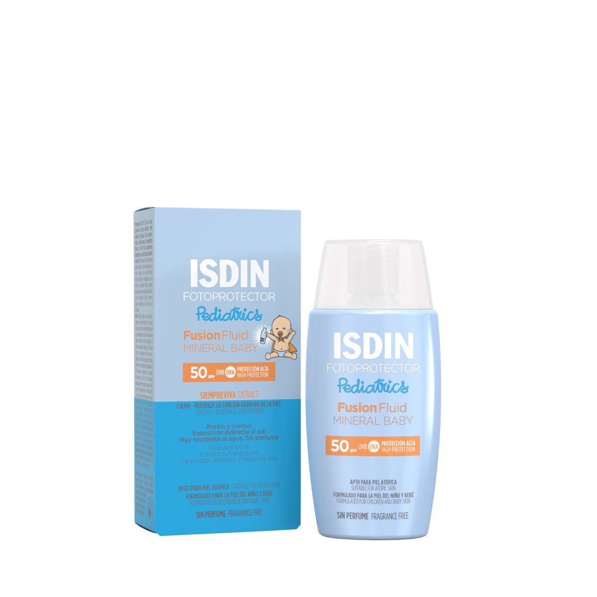 Pediatrics Fusion Fluid Mineral Baby SPF50+ - Medaid International