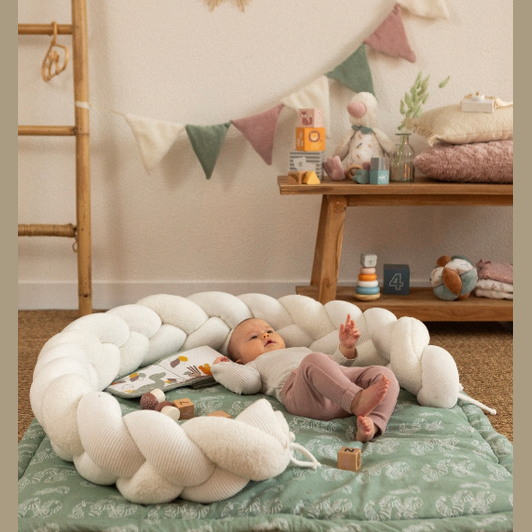 Braided Crib Bumper