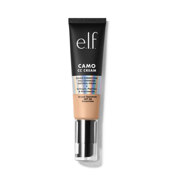 E.L.F Camo CC Cream Full-coverage color-correcting foundation with broad spectrum SPF 30