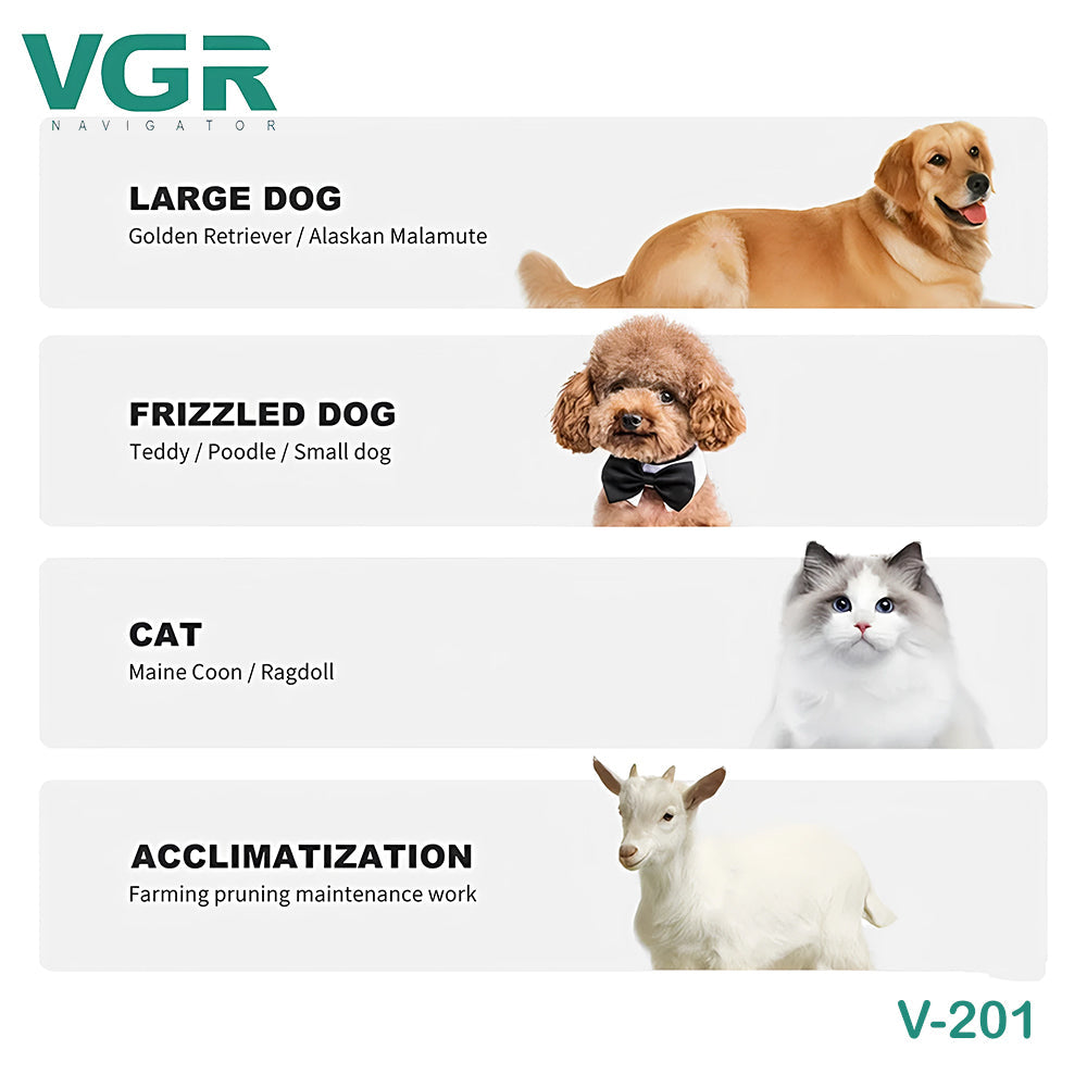 VGR V-201, Professional Pet Clipper Set