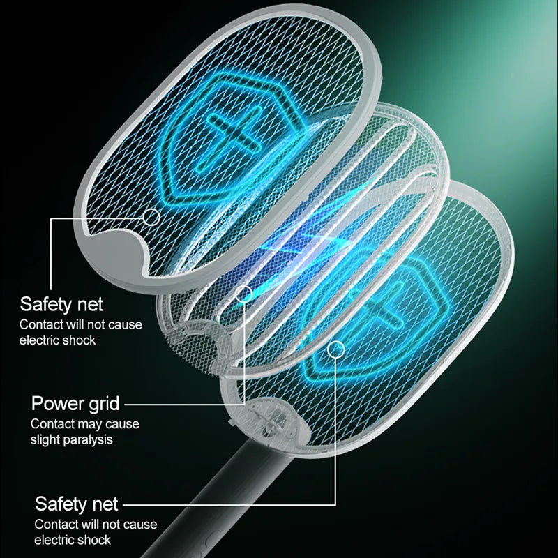 UV Light Electric Mosquito Racket