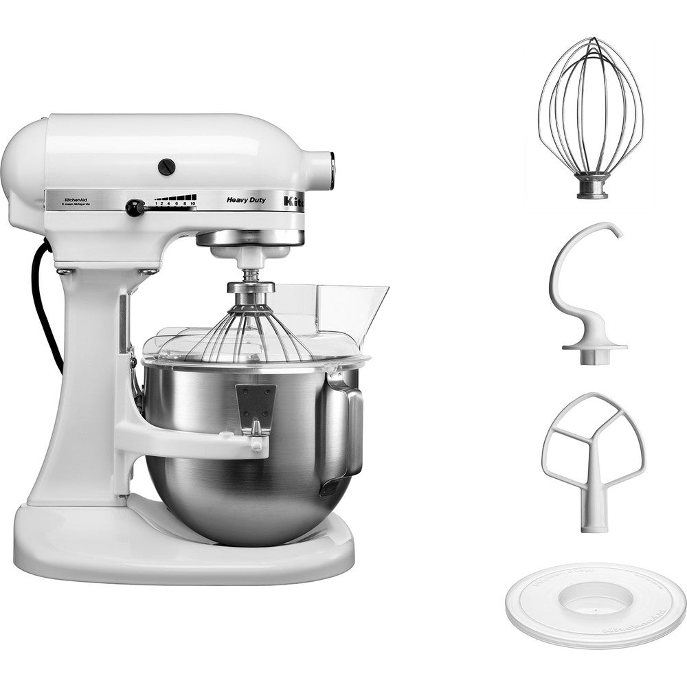KitchenAid Heavy Duty Bowl-Lift Stand Mixer 4.8L (White)