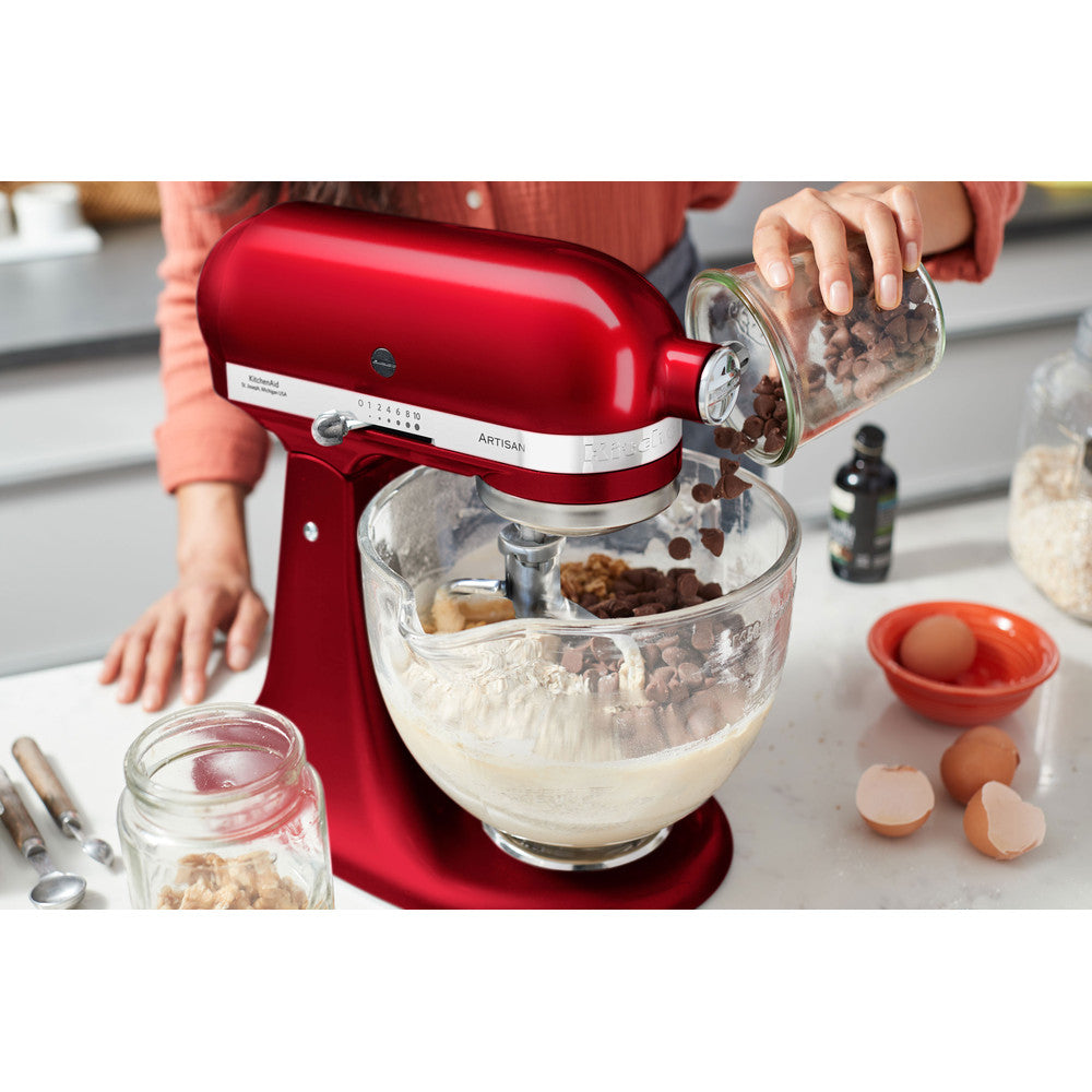 KITCHENAID 4.8 L ARTISAN TILT-HEAD STAND MIXER (CANDY APPLE)