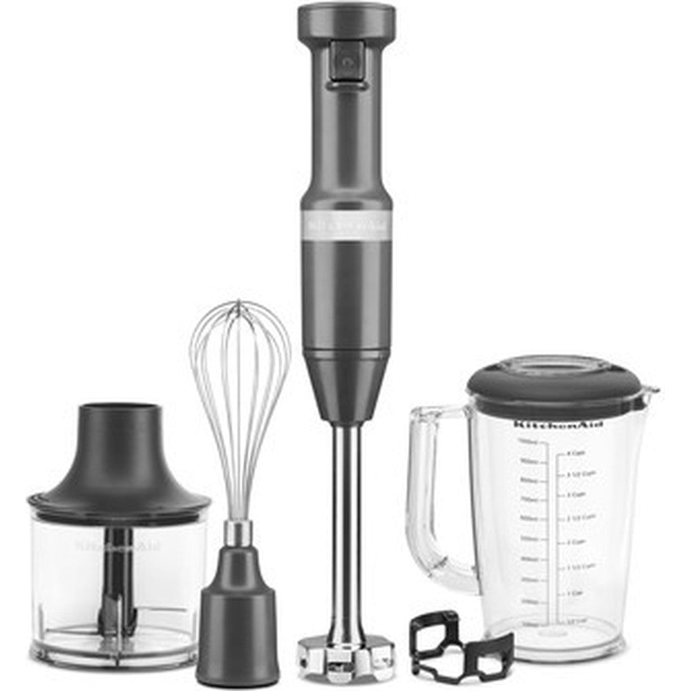 KitchenAid Hand Blender with Accessories - Charcoal