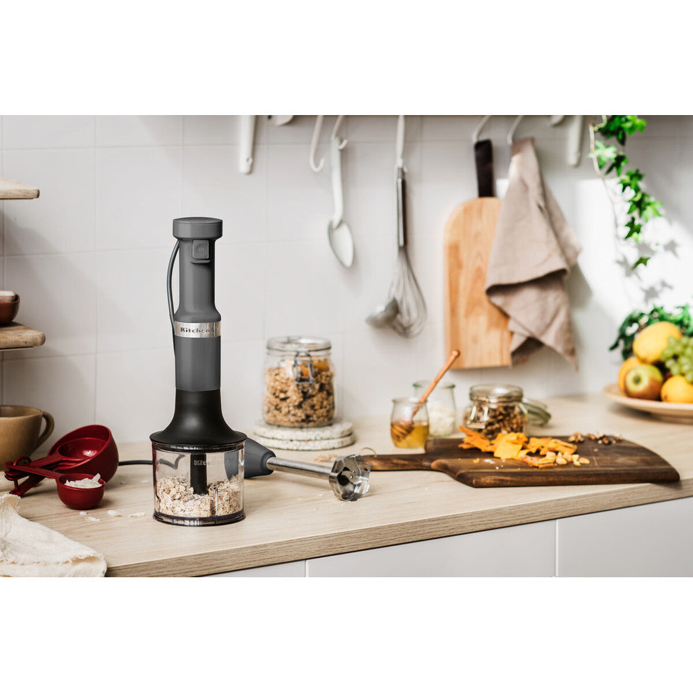 KitchenAid Hand Blender with Accessories - Charcoal