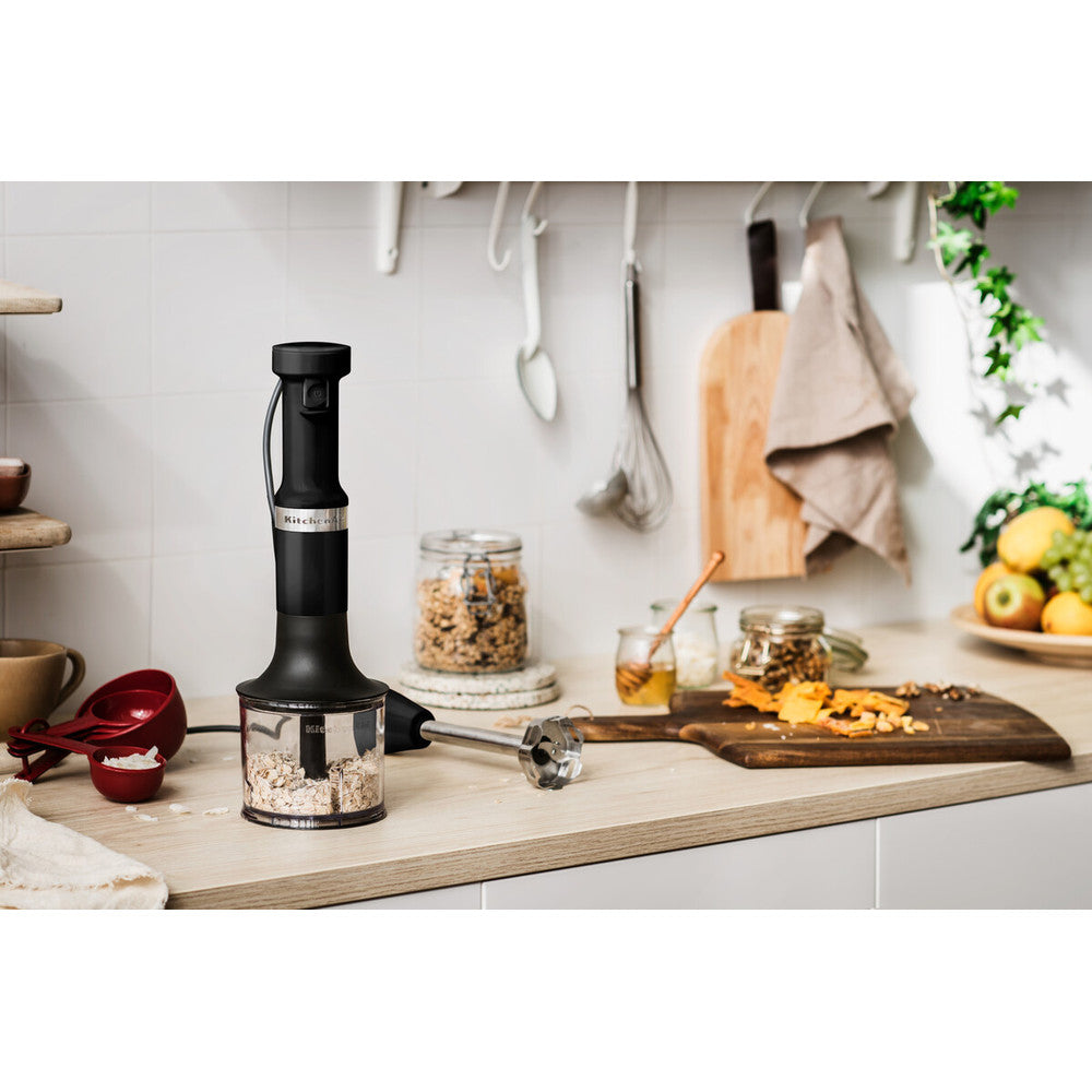 KitchenAid Hand Blender with Accessories - Matt Black