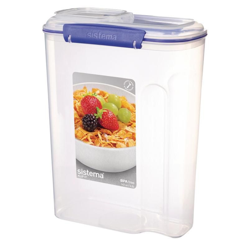 Sistema klip it cereal box