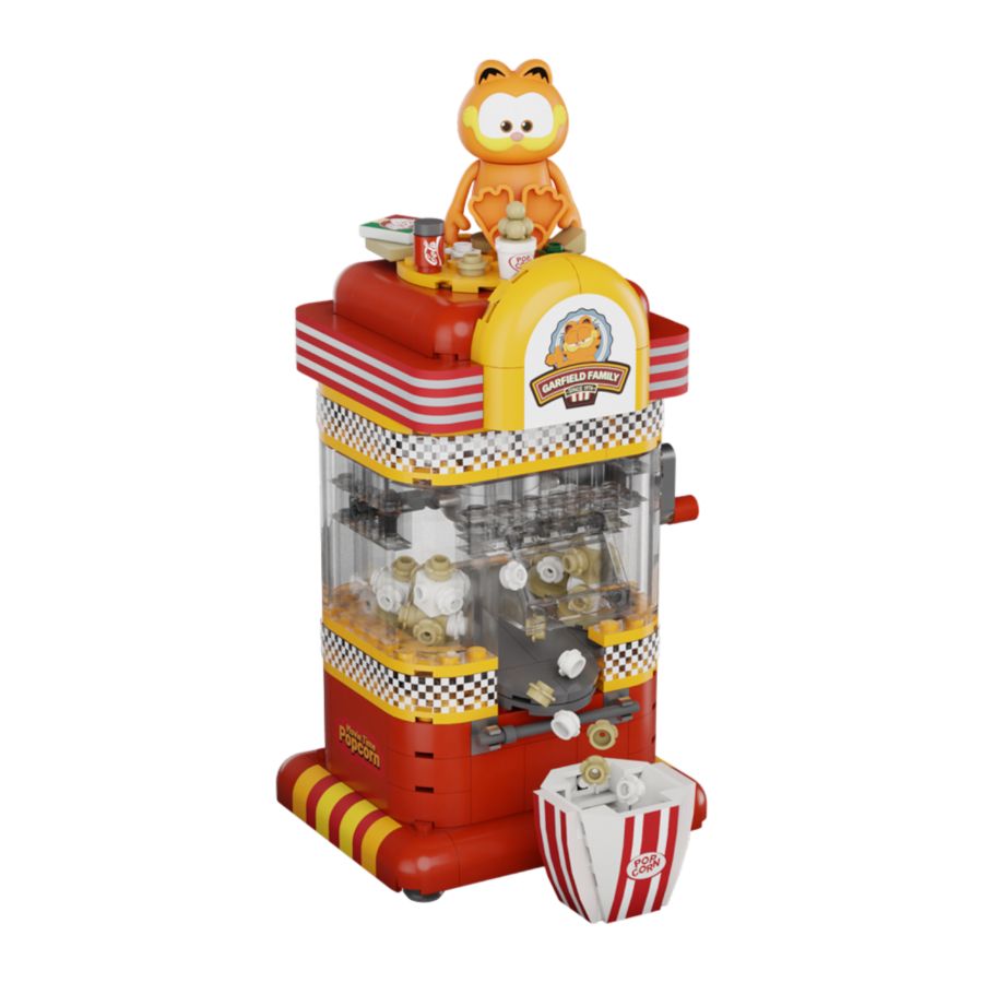 Fantastic Machines  - Popcorn Machine Buildable Figures by Pantasy - Medaid International