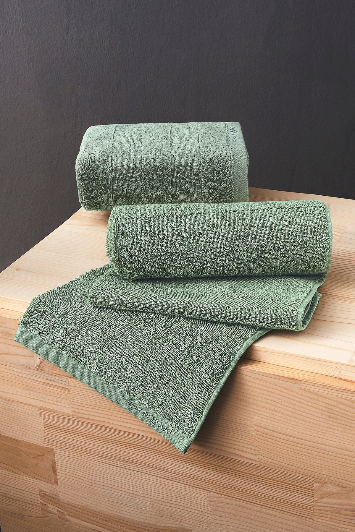 1Bath&1Face  Mons 303 Set  Soft Modern Cotton 50x90 & 70x140 cm