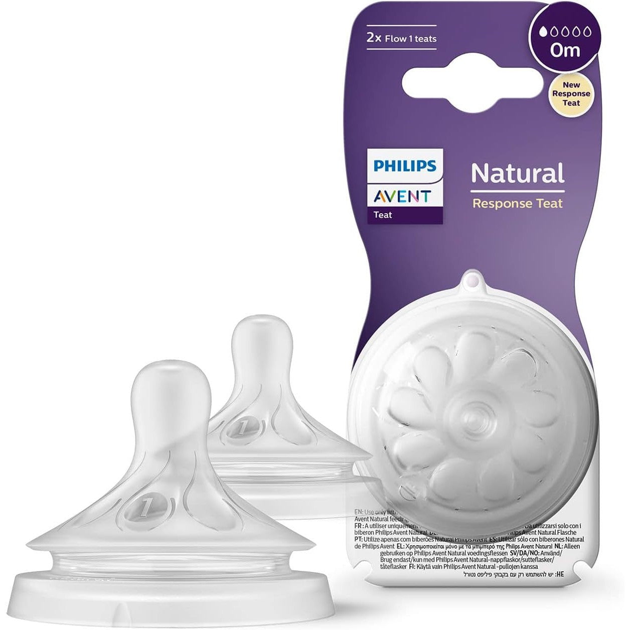 Natural Response Teat - Flow 1 - Medaid International