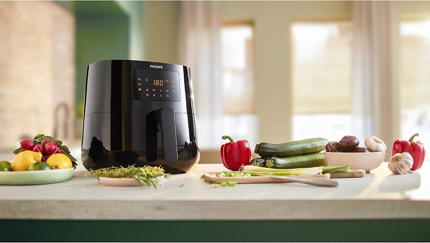 Philips Digital Essential Air Fryer XL,1.2KG, 6.2L, 2000W, HD9270