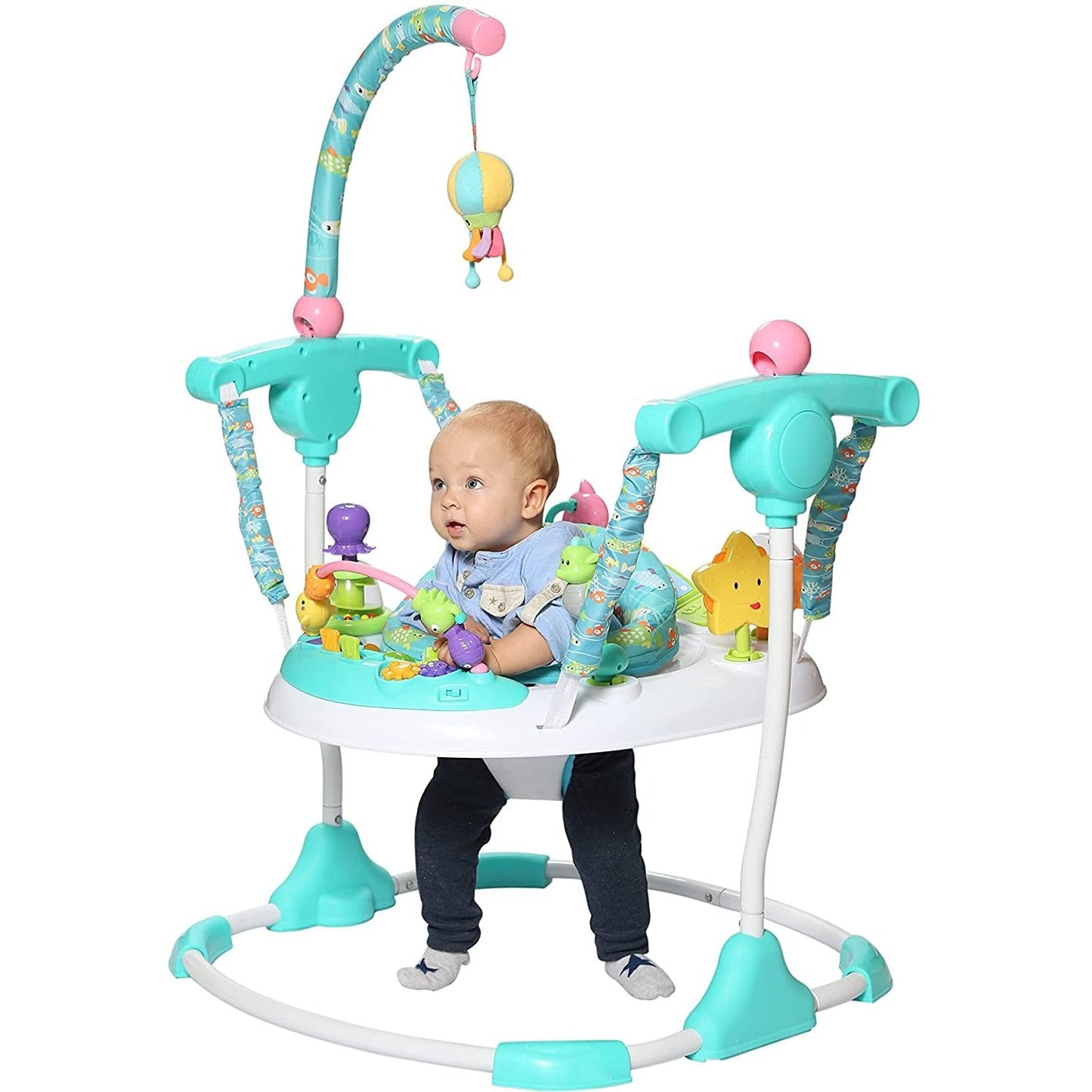 Spuddies Oasis Activity Center Jumper With Toys