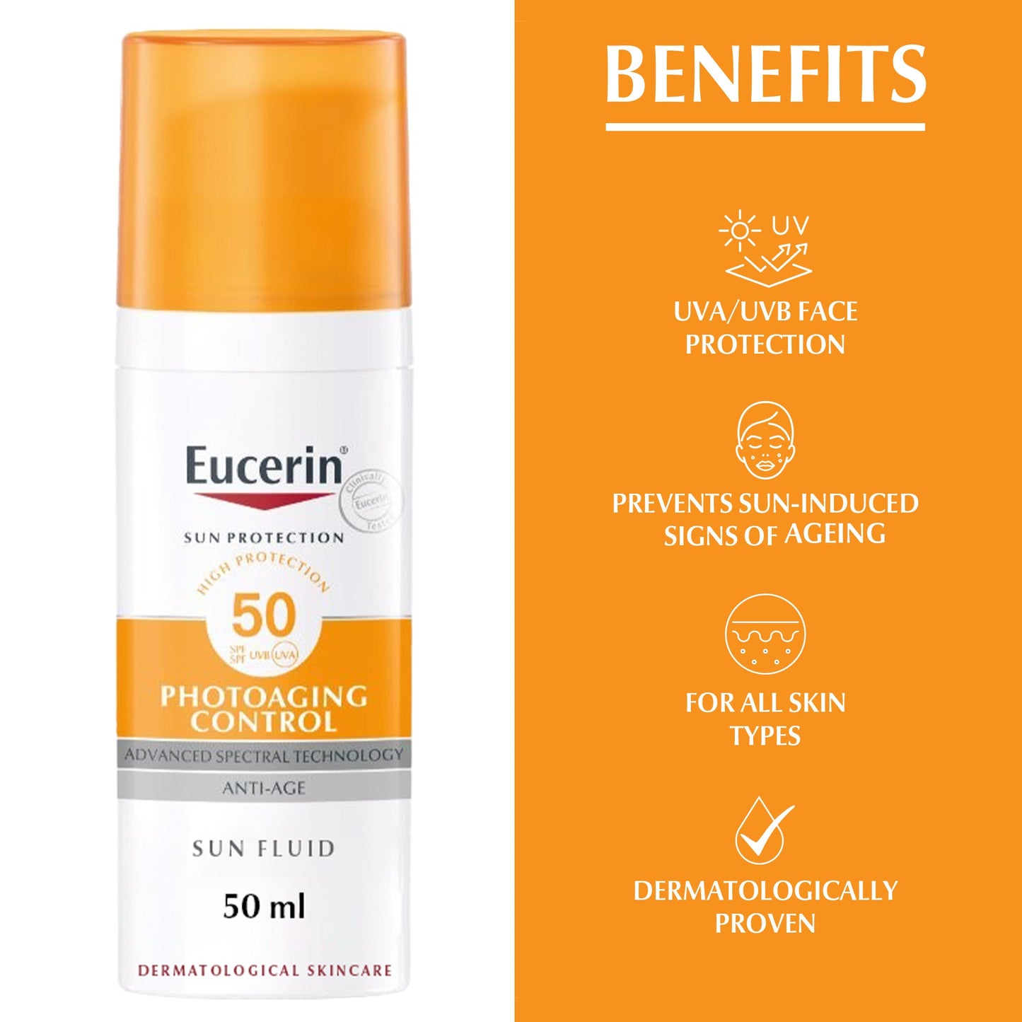 Sunscreen Photoaging Control Anti-Age Sun Fluid