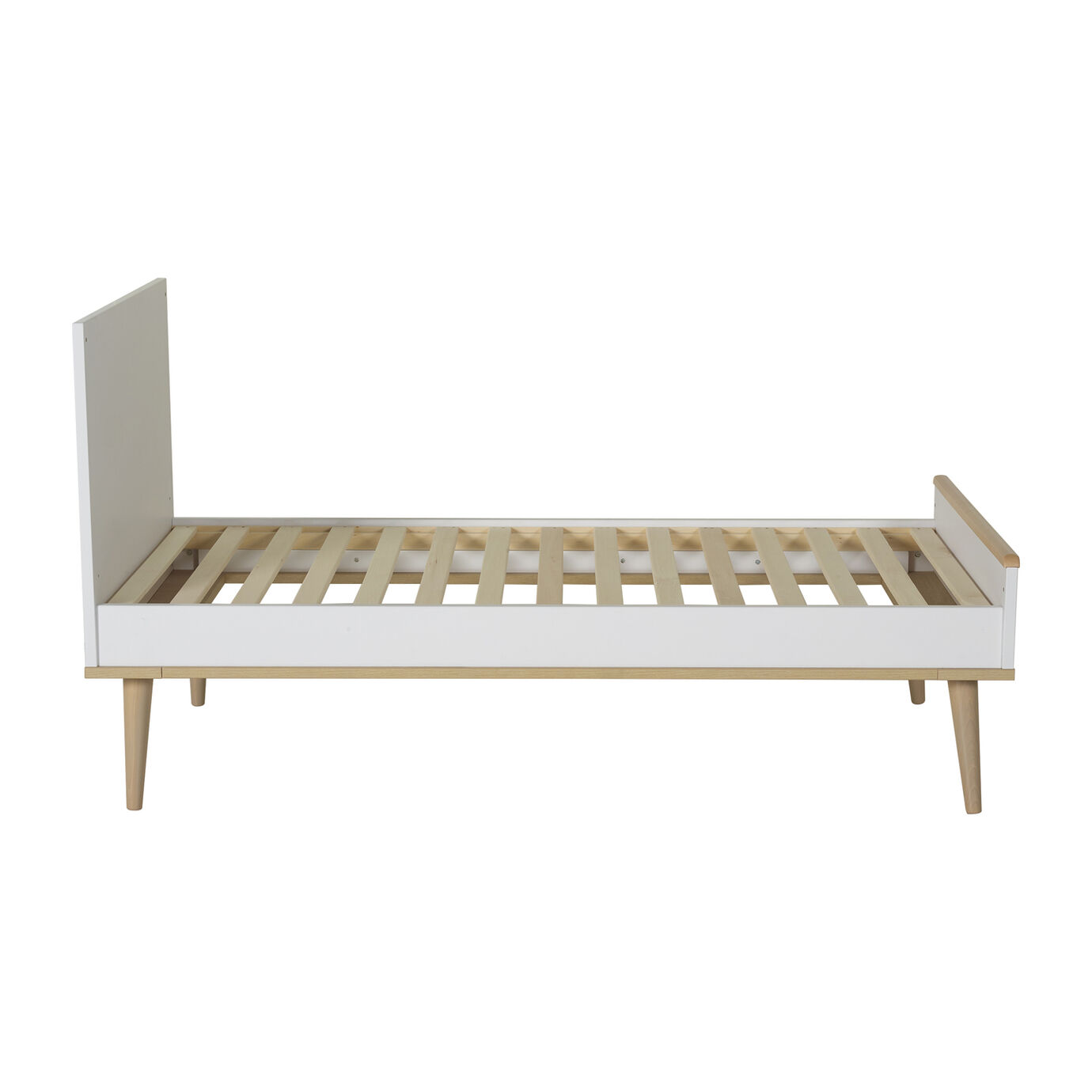 Quax Flow Bed 140x70 Cm White Convertible Cot