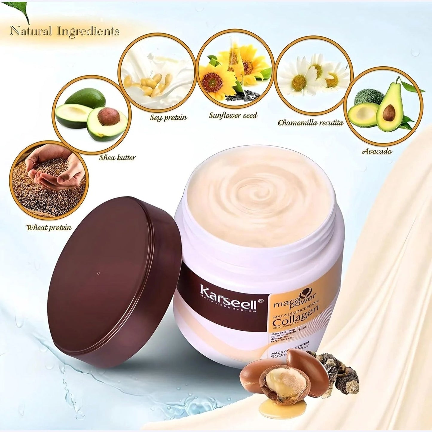 Karseell Collagen Hair Mask Maca Formula 500ML