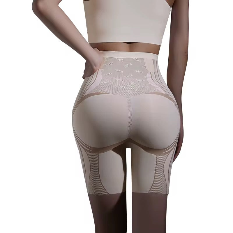 High Waisted Seamless Slimming Shorts شورت تنحيف بخصر عالي بدون خياطة