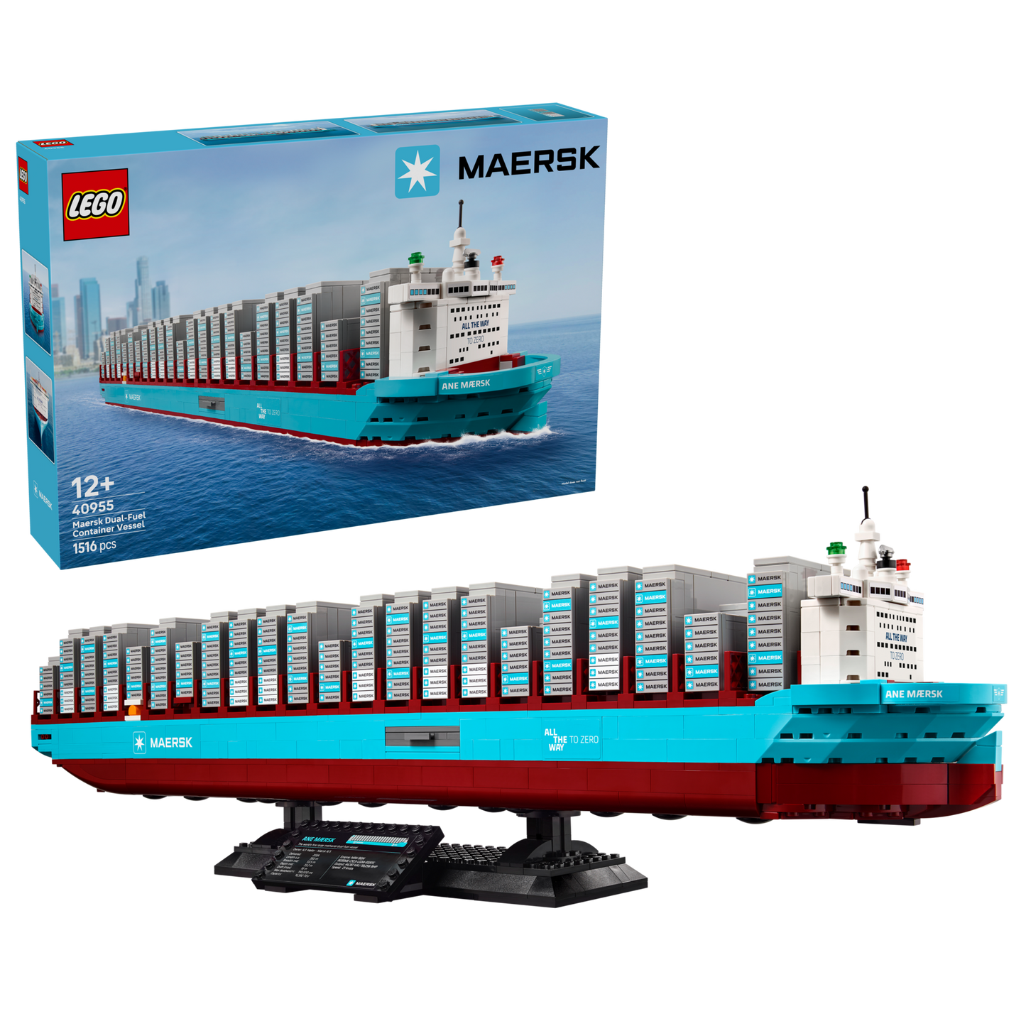 Lego Maersk Dual-Fuel Container Vessel (40955)