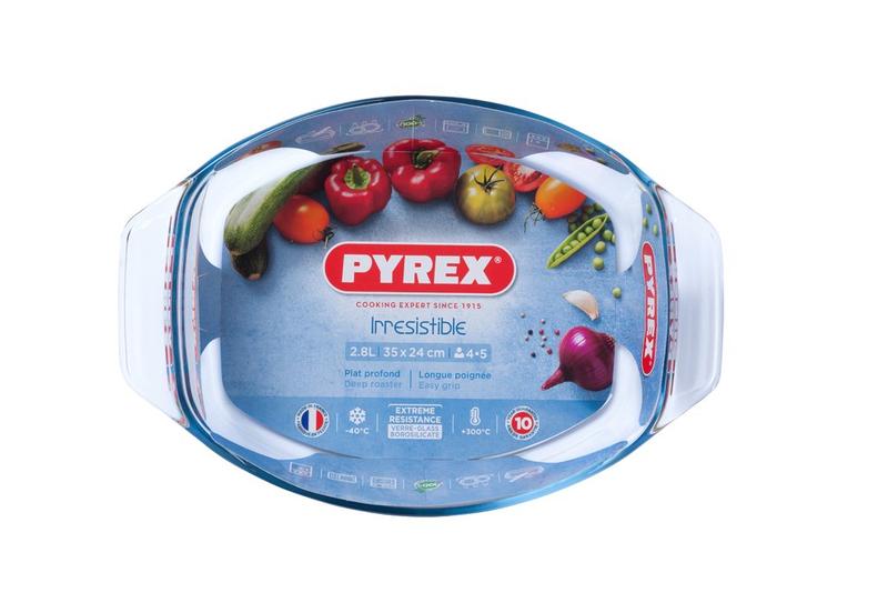 Pyrex Irrestistible oval roaster set of 3