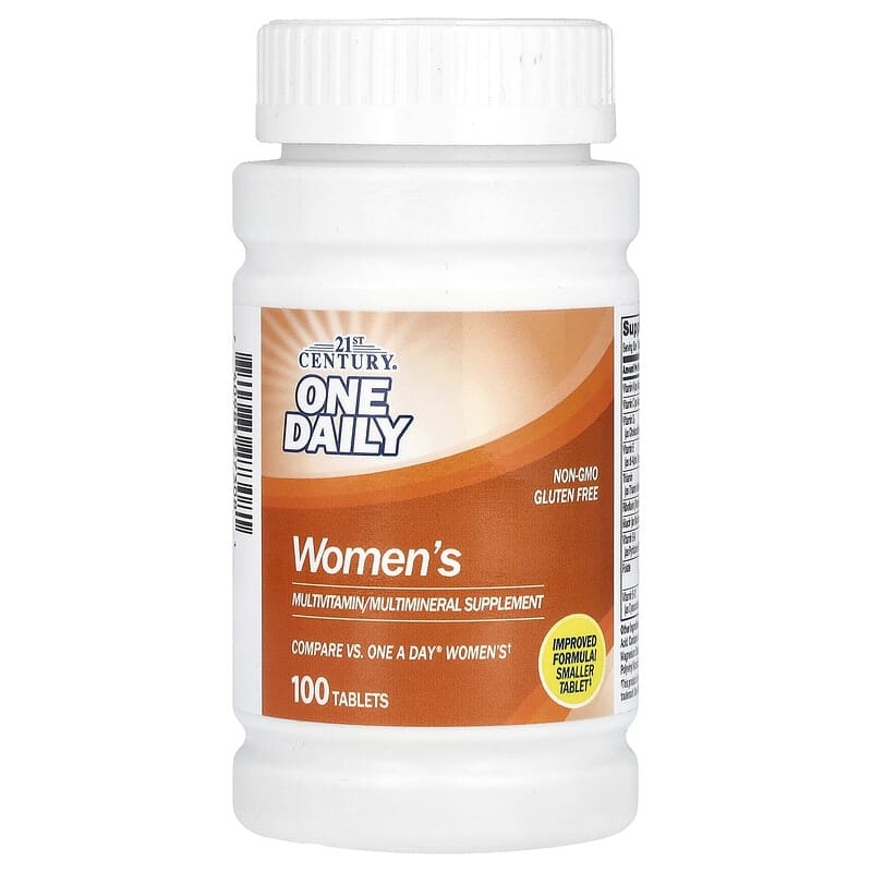 21st Century, One Daily, Women's, 100 Tablets - Medaid International