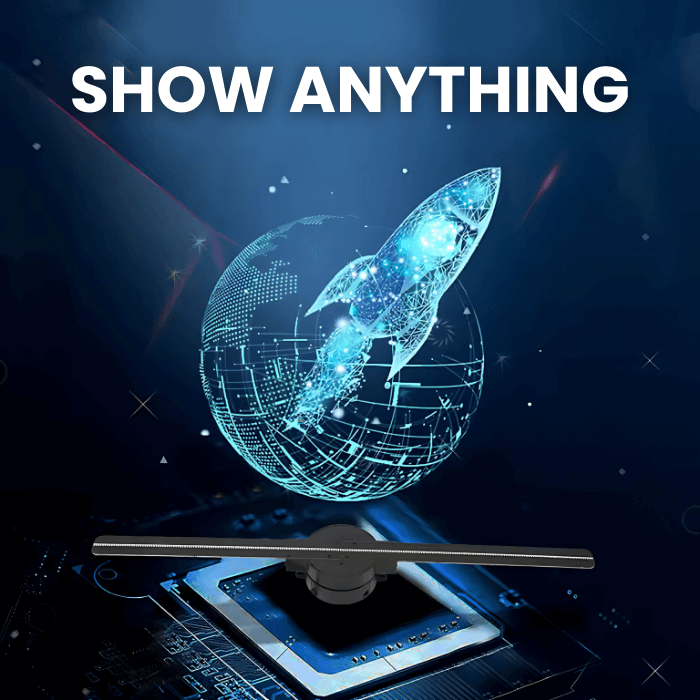 3D Hologram Fan | Eye-Catching & Stunning - Medaid International