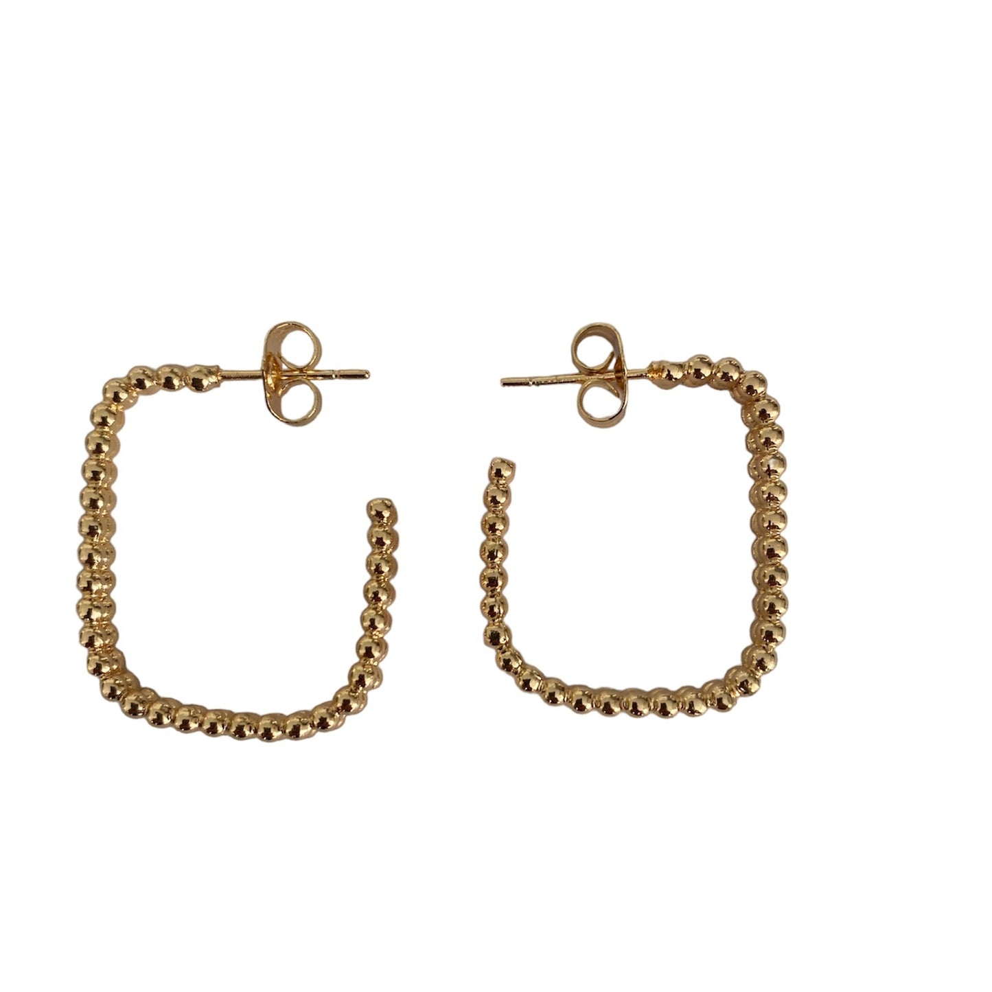 Square link earrings accessory #4036 - Medaid International