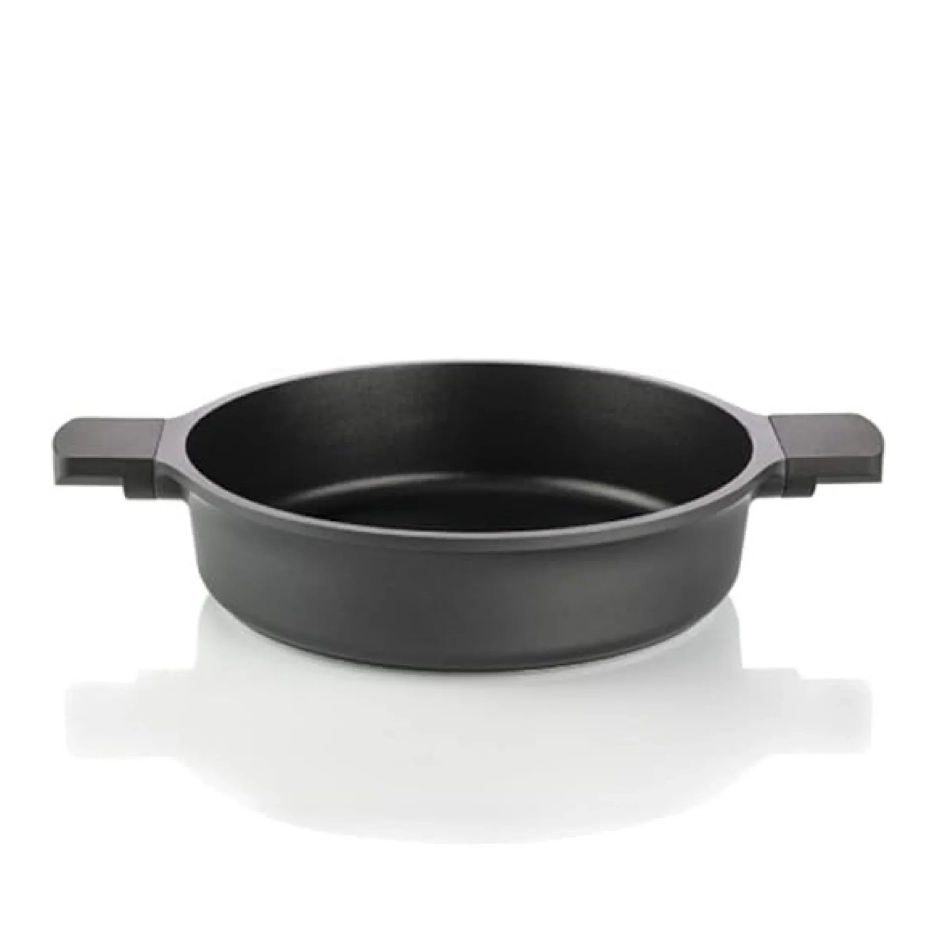 Guzzini Induction Compatible Low Casserole 28 cm, Black