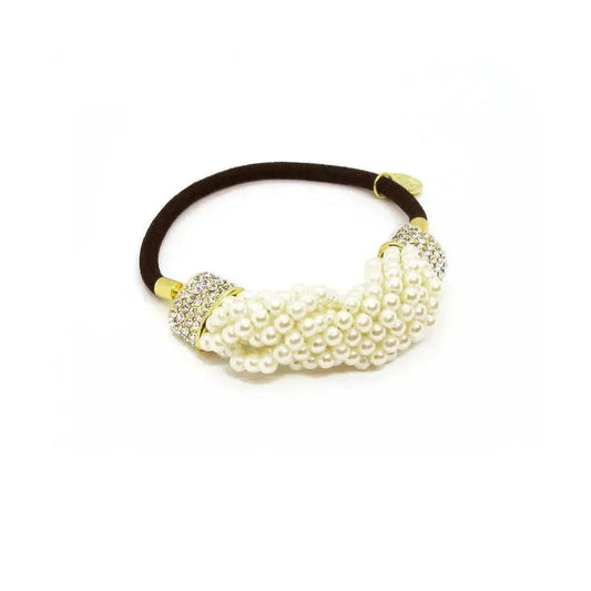 SD Women's Pearl Cluster Ponytail Holder | SD in Lebanon